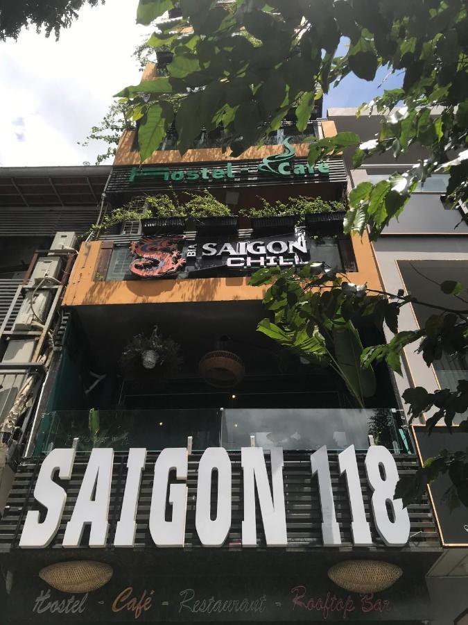 Saigon 118 Hostel And Cafe Хошимин Екстериор снимка