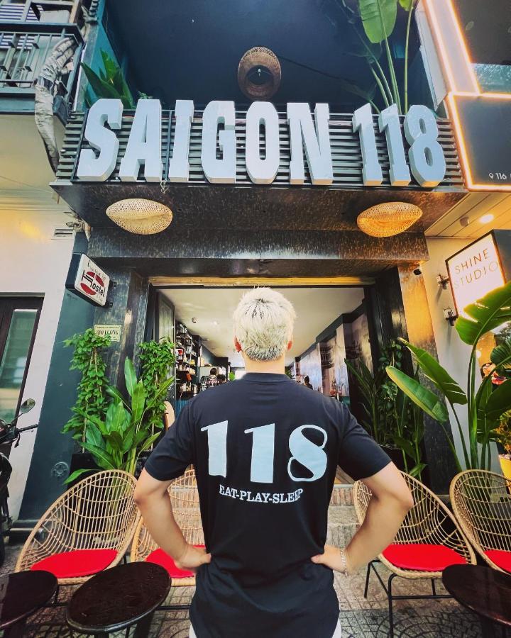 Saigon 118 Hostel And Cafe Хошимин Екстериор снимка