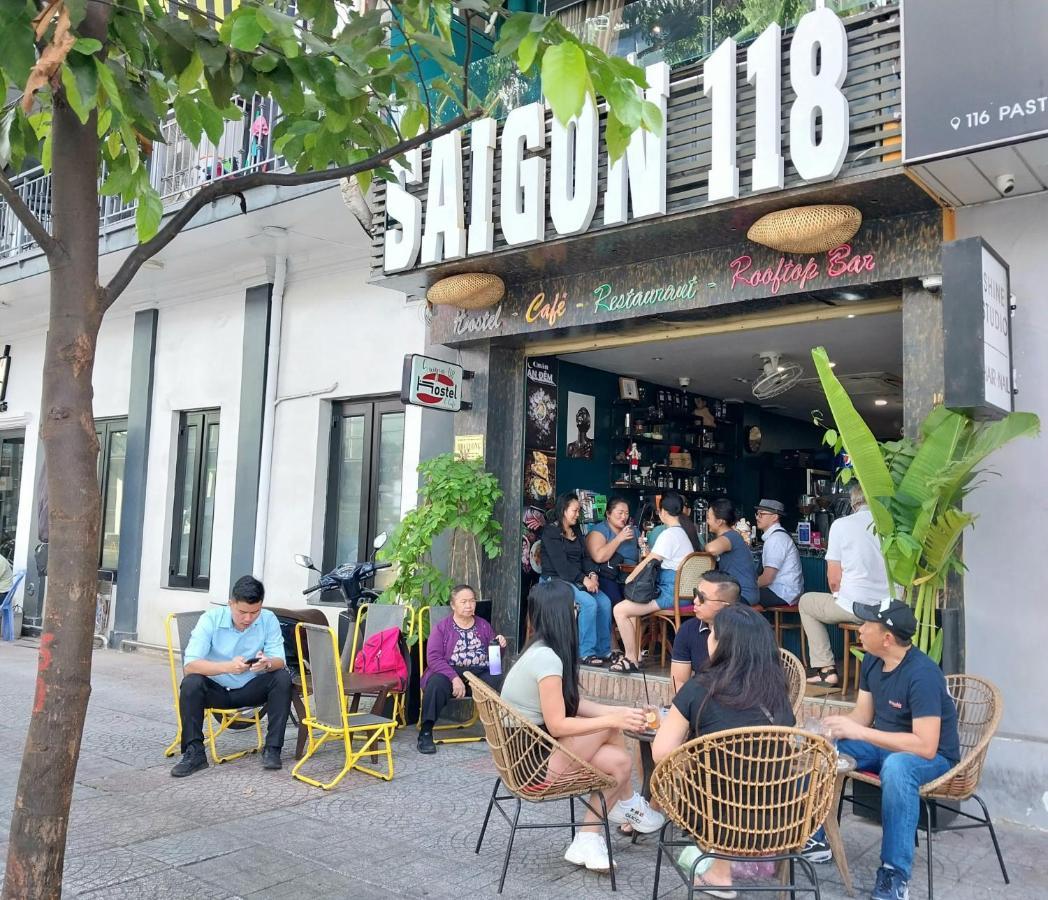 Saigon 118 Hostel And Cafe Хошимин Екстериор снимка