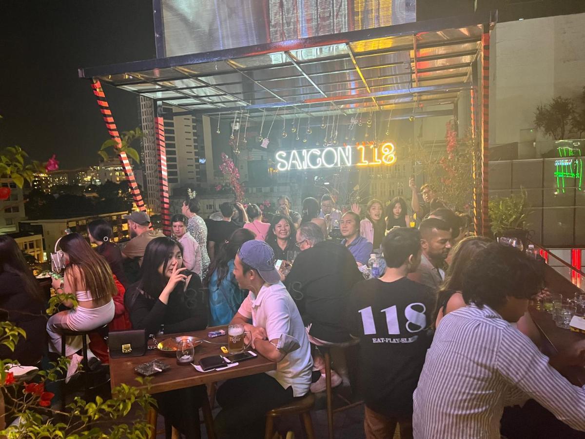 Saigon 118 Hostel And Cafe Хошимин Екстериор снимка