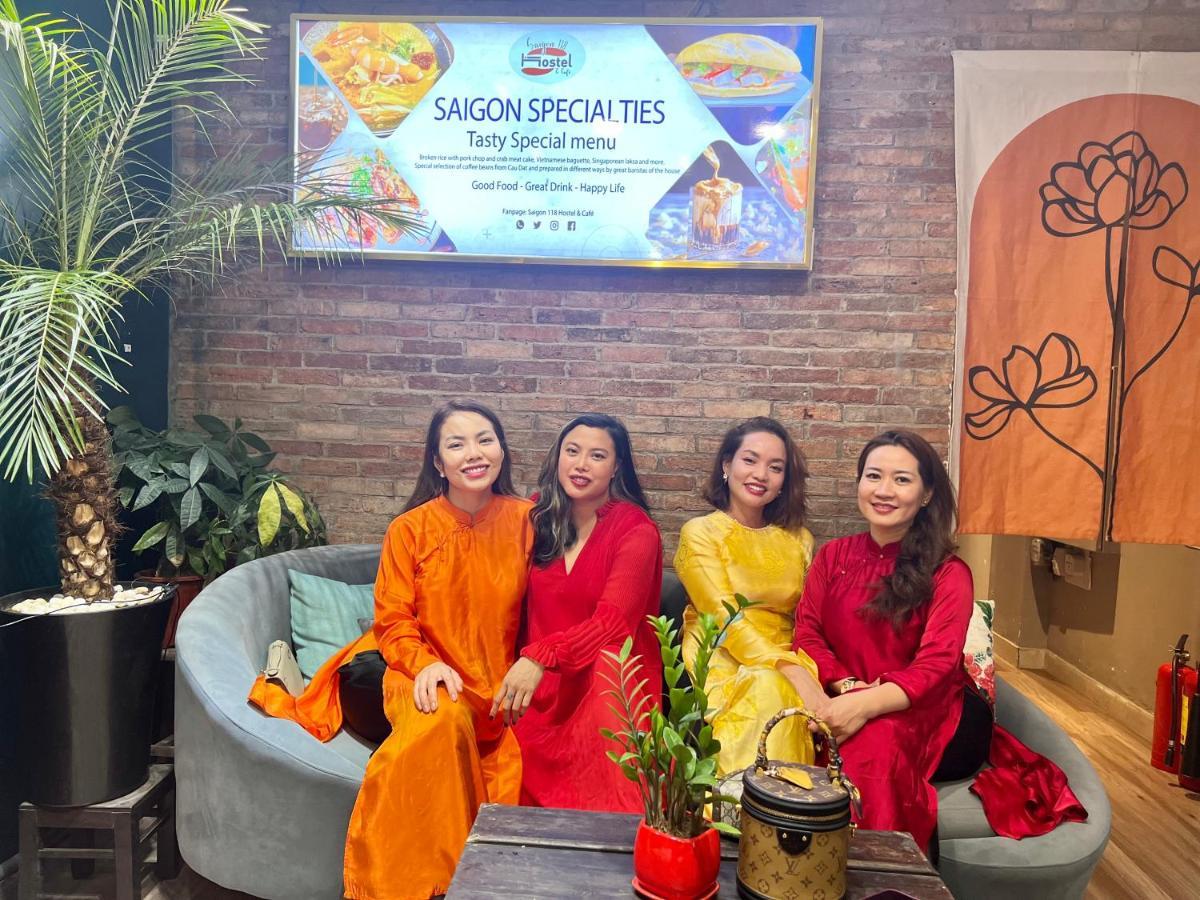 Saigon 118 Hostel And Cafe Хошимин Екстериор снимка